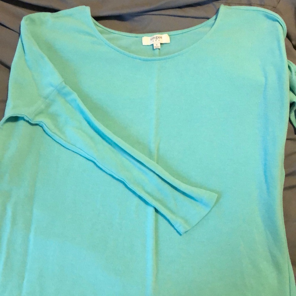 Teal tunic